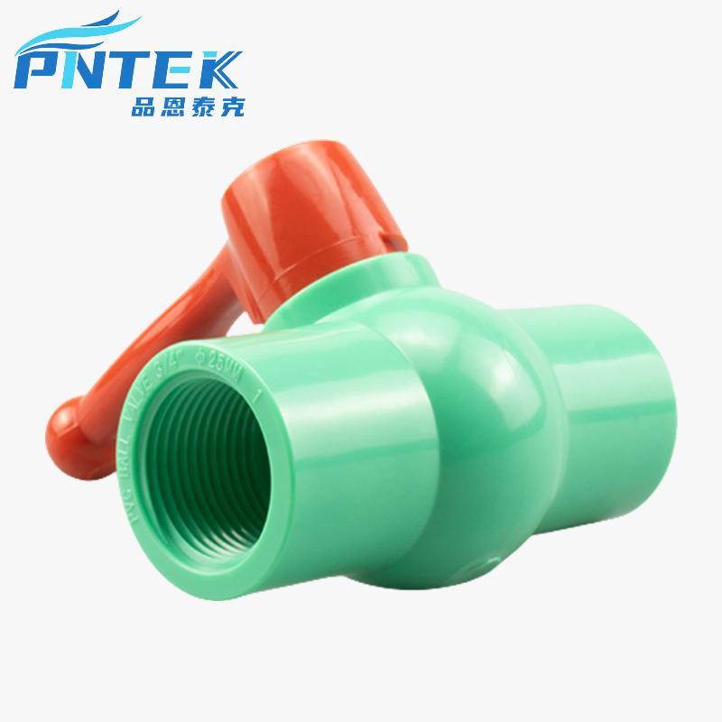 Compact Ball Valve for Pipe Fitting: ASTM Pntek PPR UPVC PVC