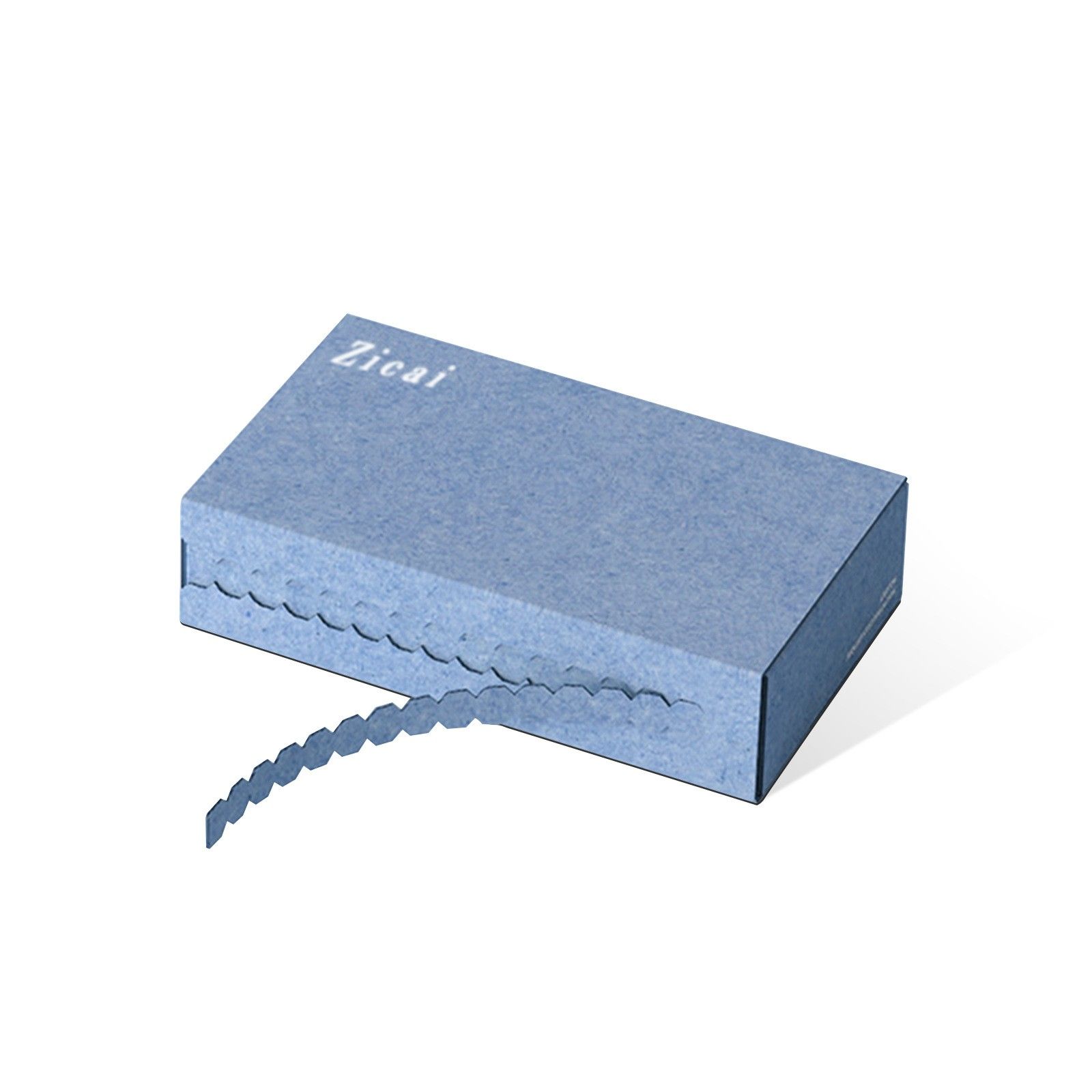 Customized Zipper Closure Corrugated Carton Box with Tear-off Peel Strip