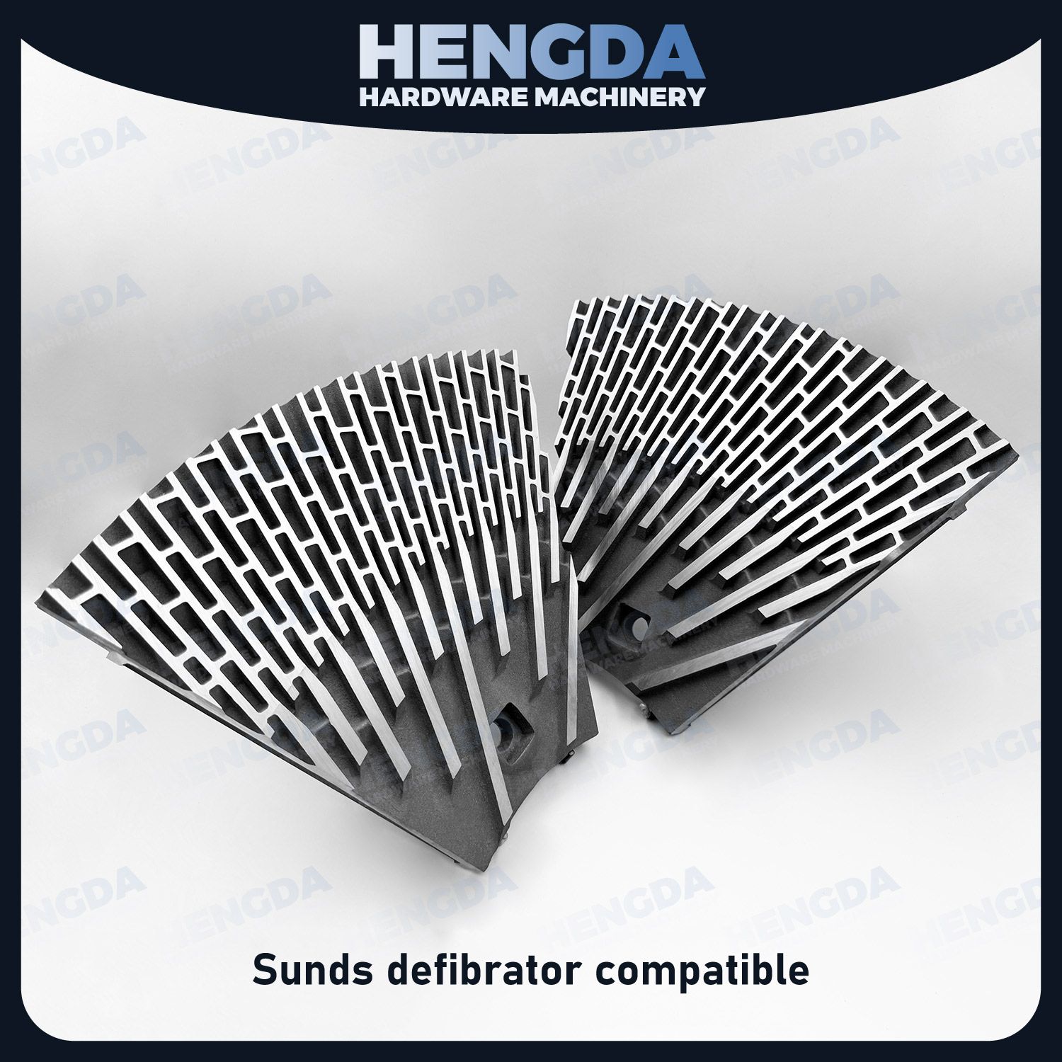 Durable Abrasive Grinding Disc Refiner Knife Compatible with Sunds Defibrator