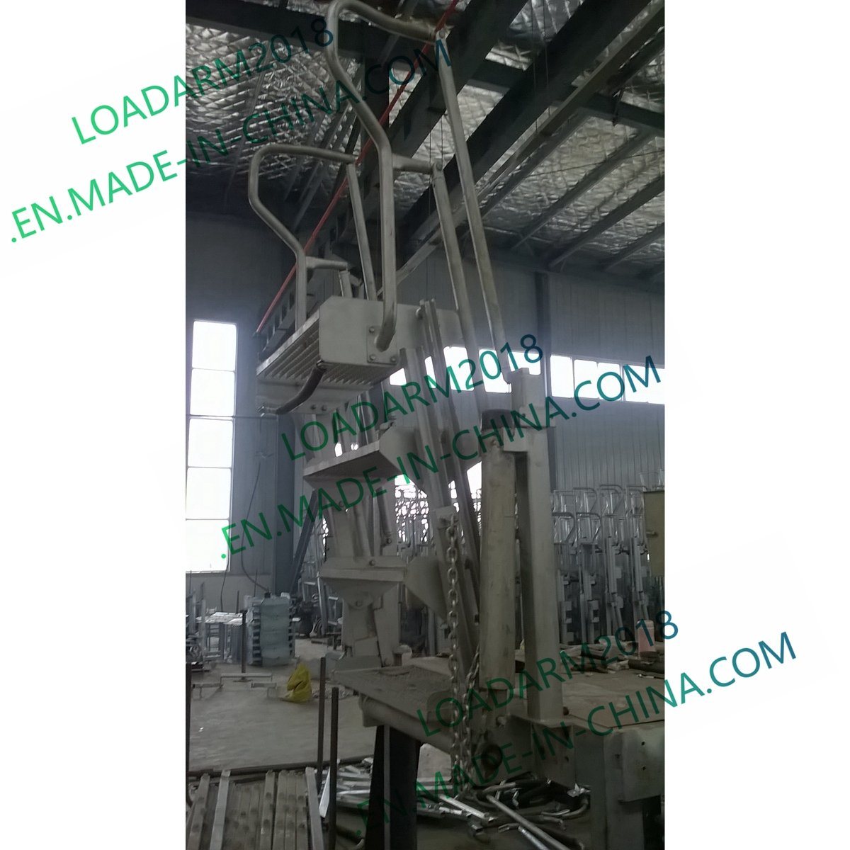 Folding Steel Staircase for Tank Car Platform