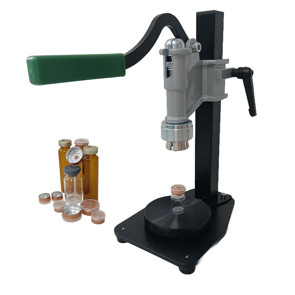 Glass Vial Cap Machine for Penicillin with Flip-off Cap and Crimper