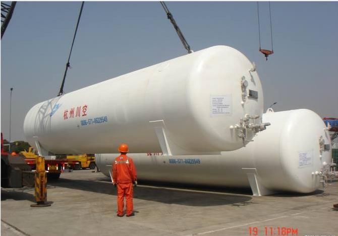 High-Capacity Cryogenic Liquid CO2 Storage Tank