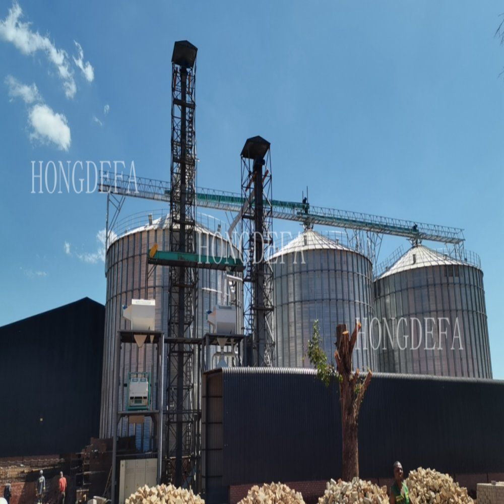 Hongdefa 100t-10000t Grain Storage Silos for Maize
