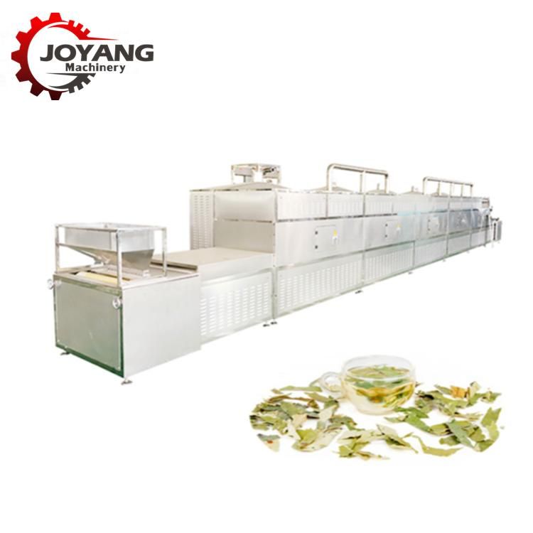 Industrial Microwave Dryer and Sterilizer for Tea Leaves