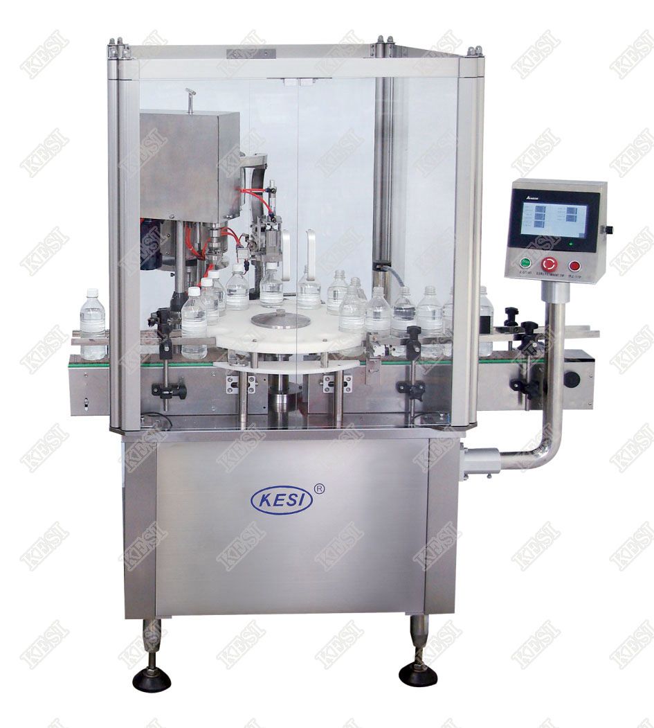Metal Cap Sealing and Screw Closing Machine
