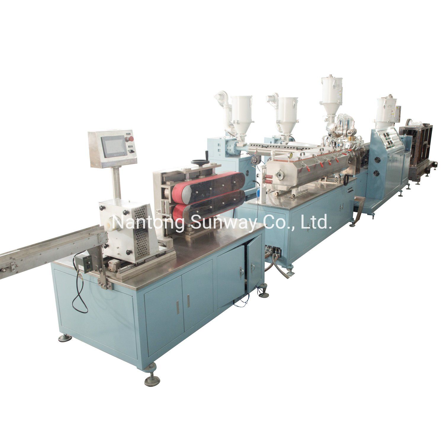 Plastic PE Seamless Tube Extruder and Cutting Machine