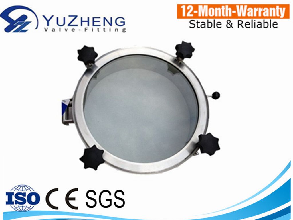 Sanitary SS304 Stainless Steel Round Manway for Beer Applications
