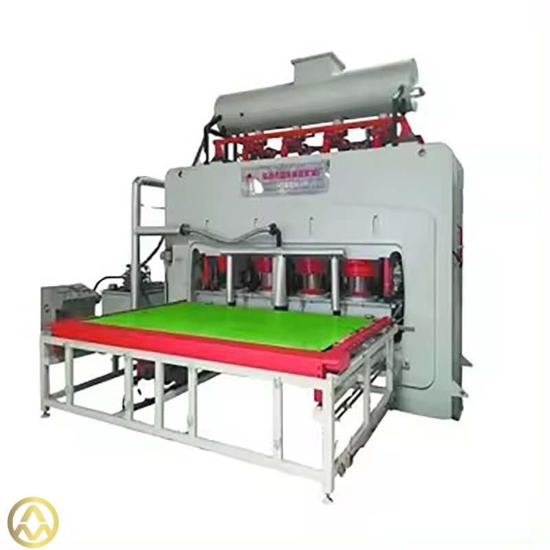 Short-Cycle Hot Press Machine for Melamine Lamination on Fiberboard