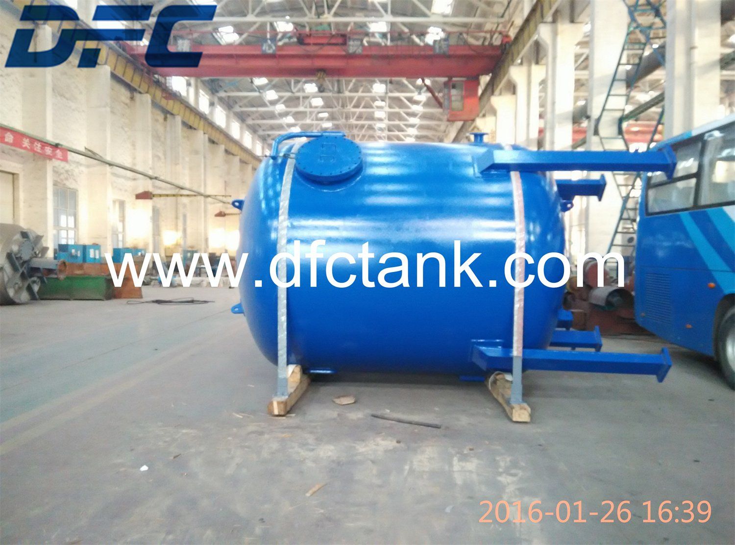 ASME U Certified Equipment for Manufacturing Sand Filter Vessels