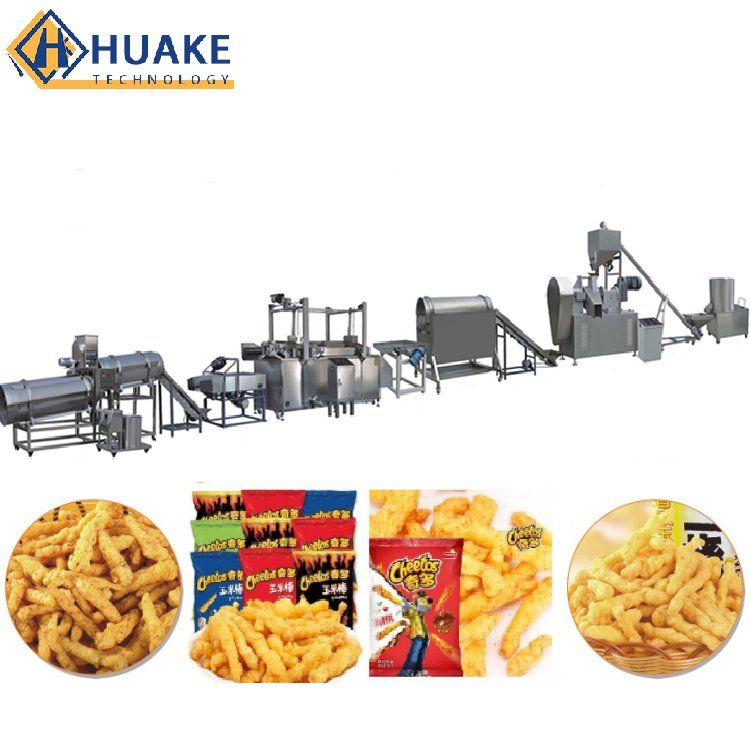Cheetos Kurkure Niknak Snack Food Production Line Machine