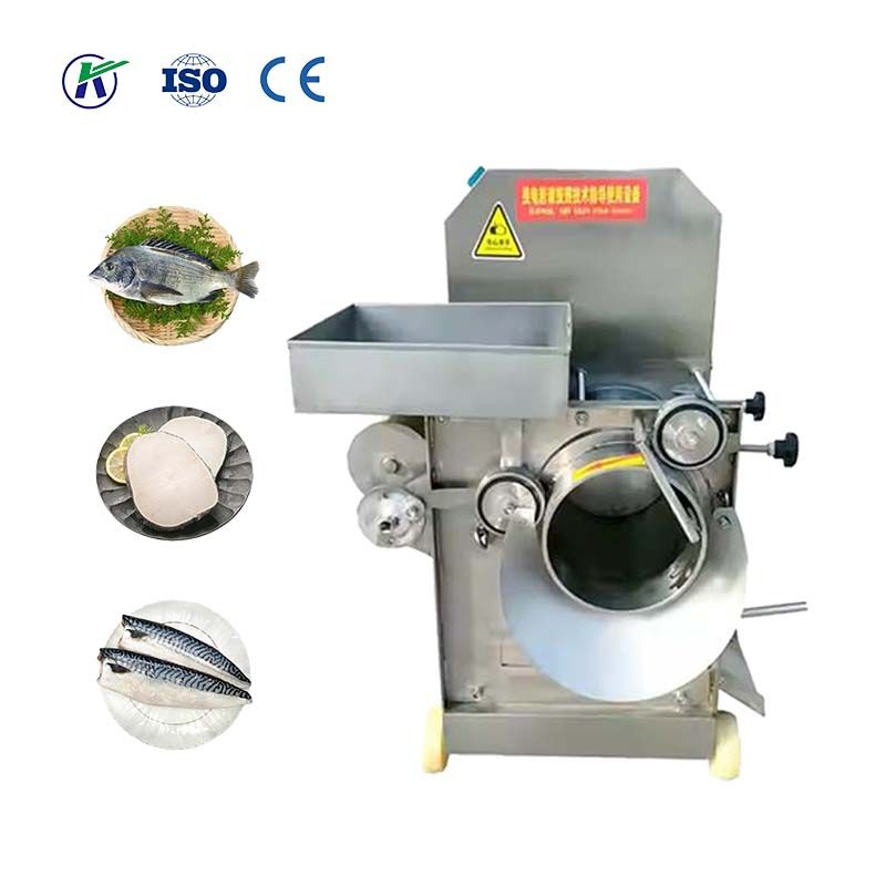 High-Quality Automatic Fish Bone Removal Machine for Tuna and Shrimp in Commercial Use