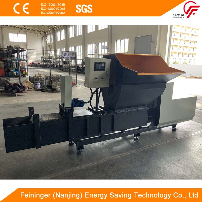 Xps Foam And Eps Block Recycling Machine / Crusher For Compacted Eps