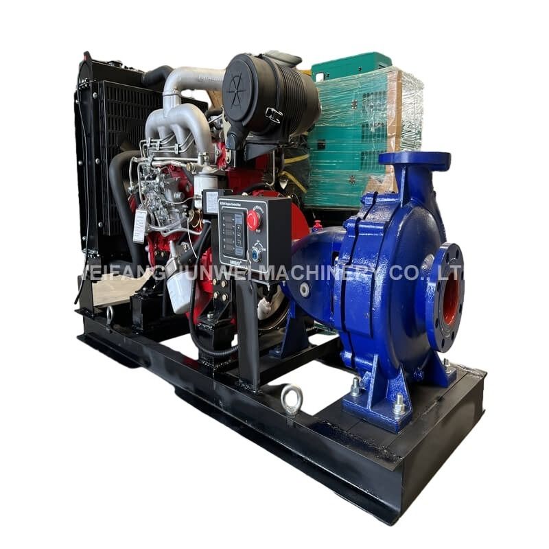 12HP Diesel Engine Agricultural Water Hose with Sprinkler Irrigation System