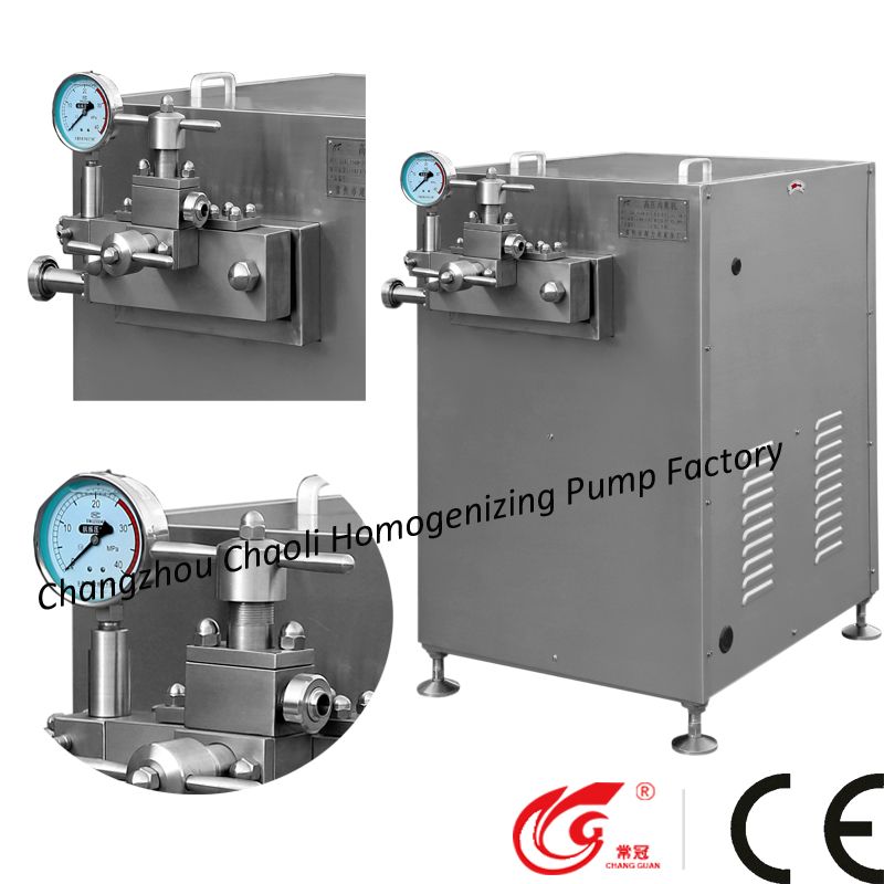 300L/H High-Speed Stainless Steel Liquid Homogenizer - Compact Design