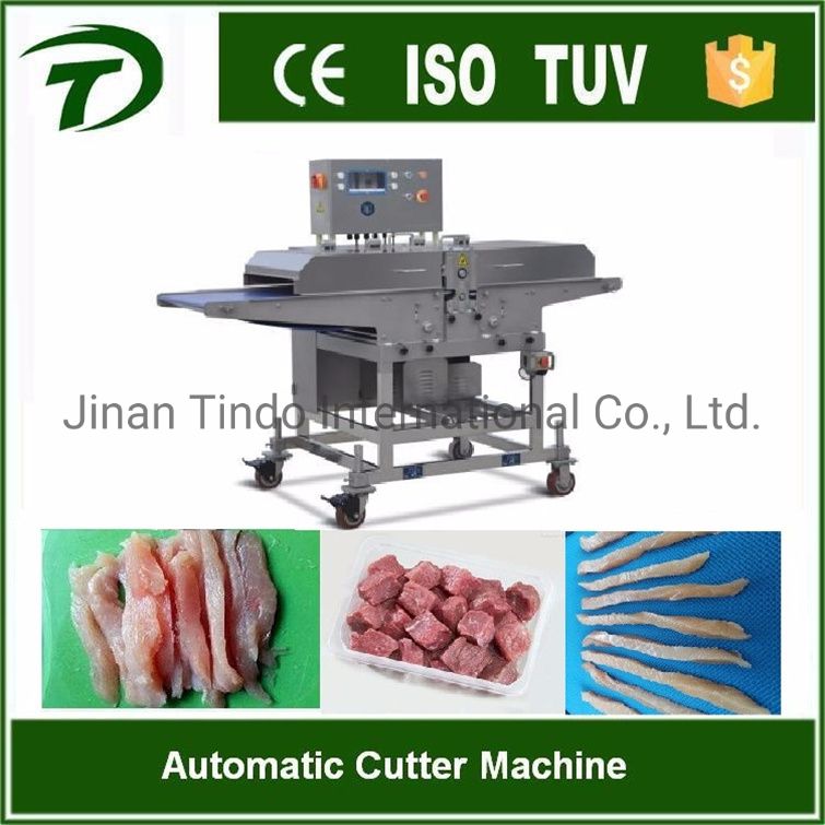 400kg/H Industrial Pork Meat Cutting Machine at Factory Price