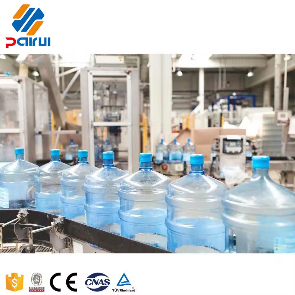5 Gallon Water Filling Machine for Liquid Carbonated Beverage Bottling