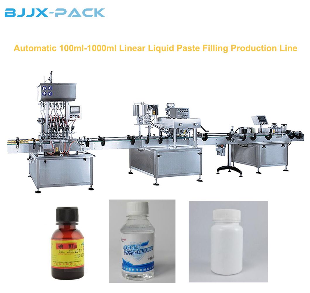 75% Ethanol Filling Machine for Medical Disinfectant