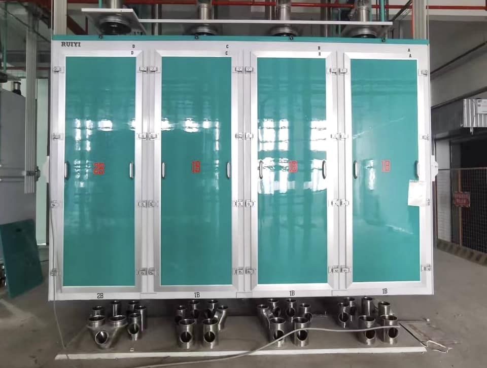 8-Sieve Components Plansifter for Flour Processing in Maize Milling