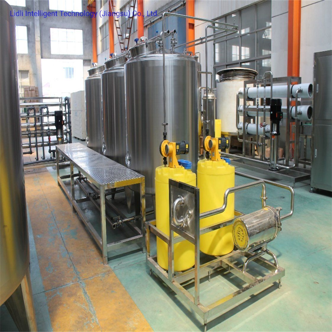 Automated CIP Cleaning System for Water