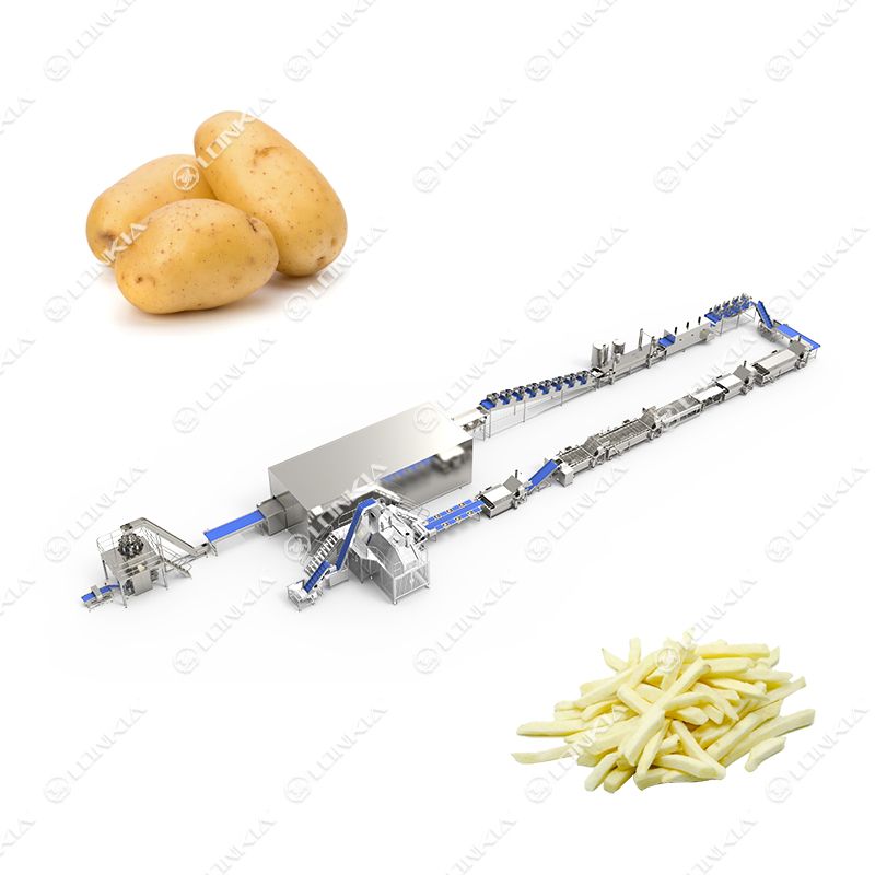 Automated High-Volume French Fry Production Line