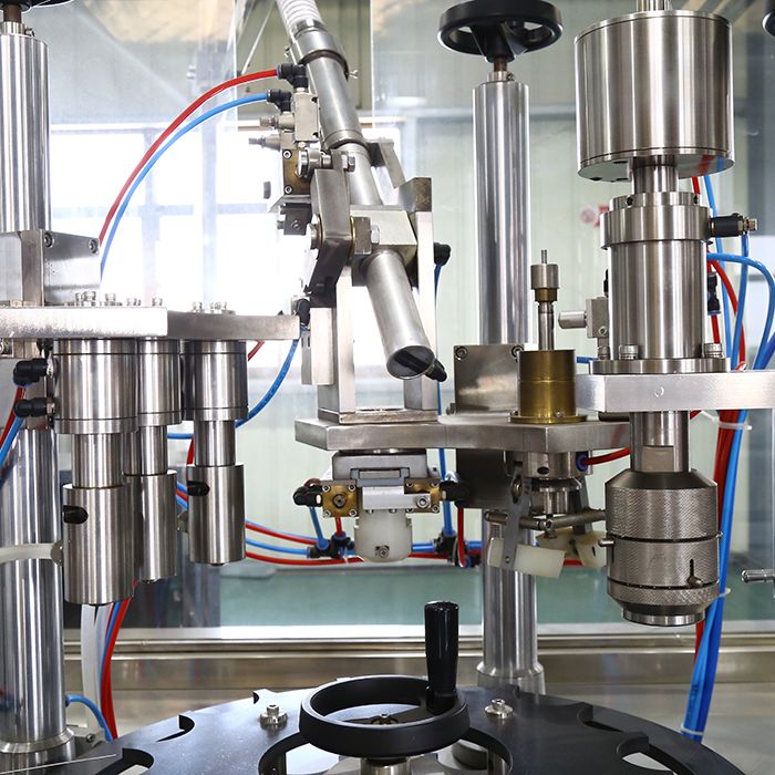 Automatic Aerosol Car Care Spray Filling Machine Line