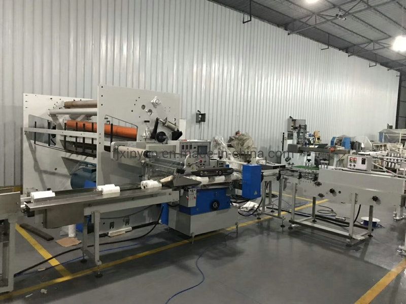 Automatic Kitchen Towel and Toilet Roll Packing Machine