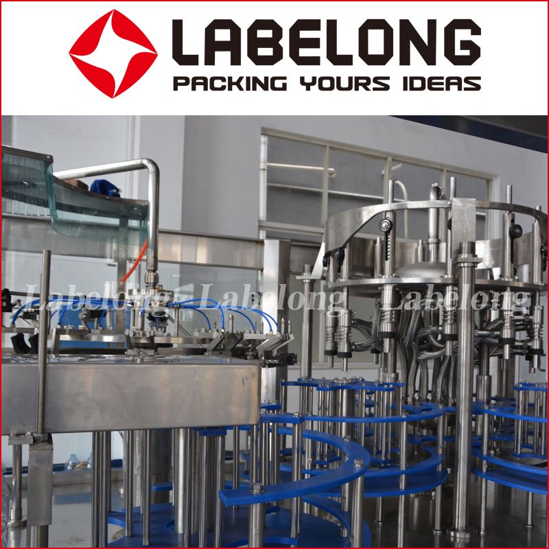 CE Certified Automatic Beverage Water Filling and Bottling Machine