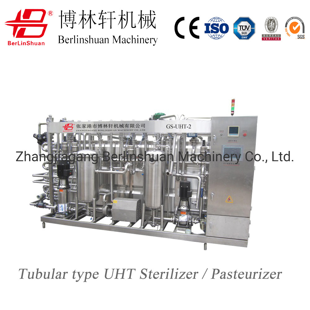 High-Quality UHT Tubular Sterilizer for Beverages