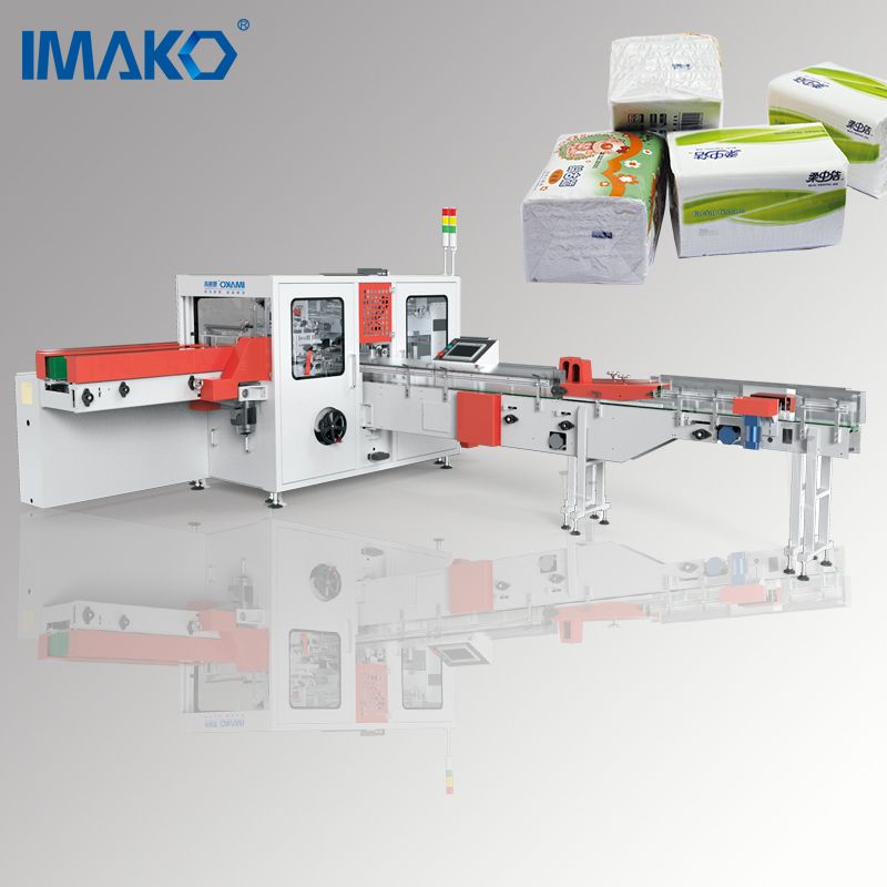 High-Speed Tissue Paper Wrapping Machine Features Stepless Frequency Conveyor