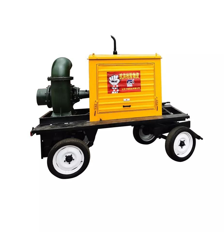 Mobile Self-Priming Diesel Fuel And Water Pump For Car Refueling