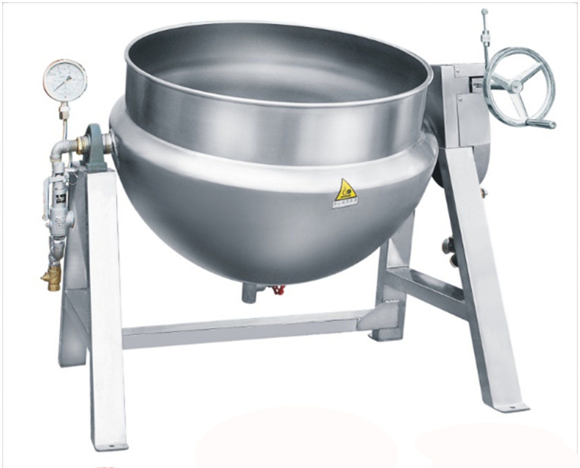 Xiangying Central Kitchen Equipment 500L Double Jacket Kettle Sauce Cooker