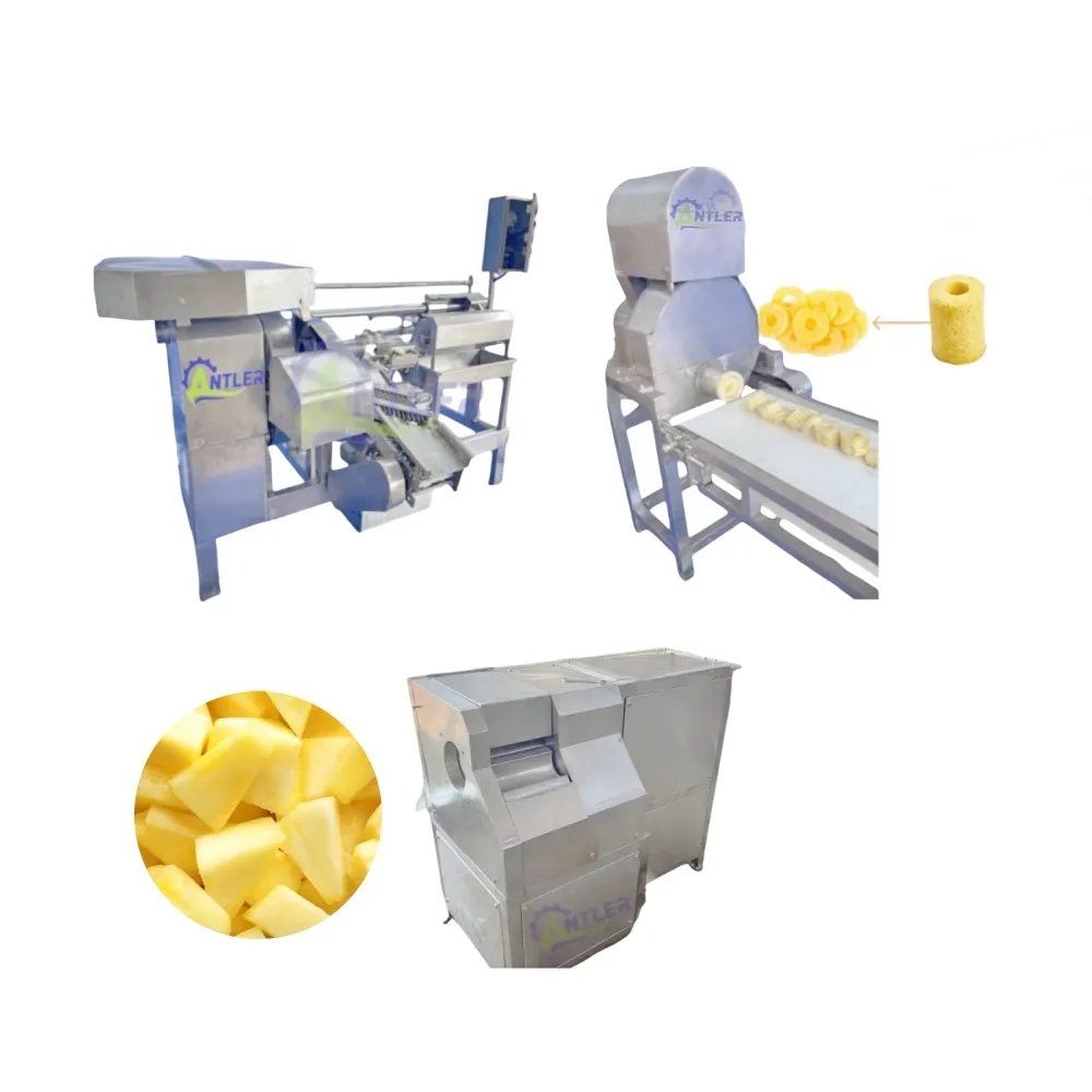 High-Quality Pineapple Processing and Slicing Machine