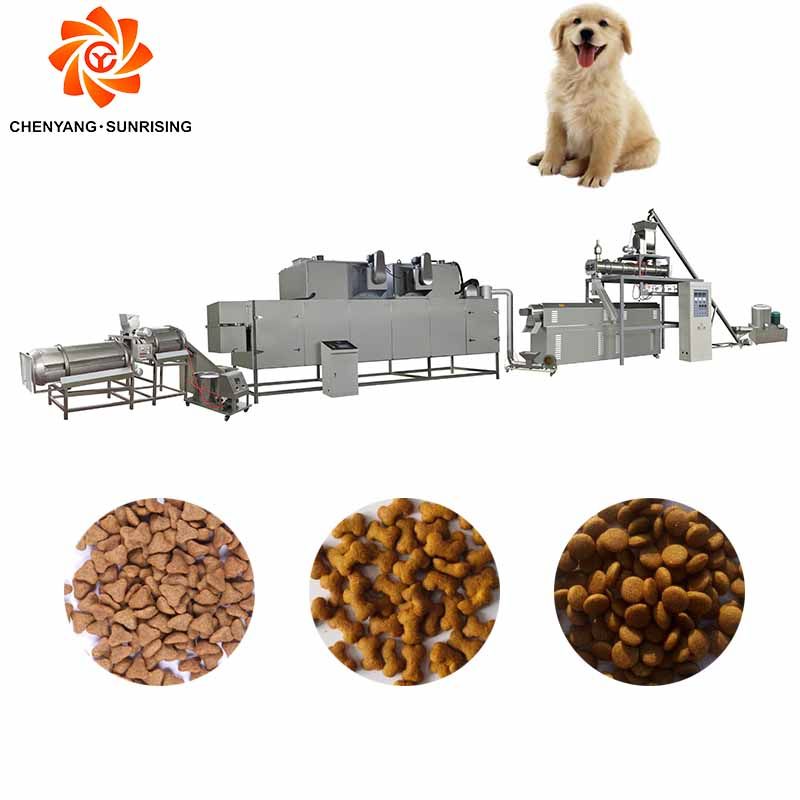 1 Ton/H Pedigree Pet Food Manufacturing Extruder for Cats and Dogs