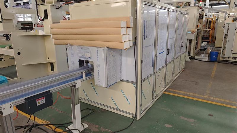 380V Fully Automatic Kraft Paper Packaging Bundling Machine
