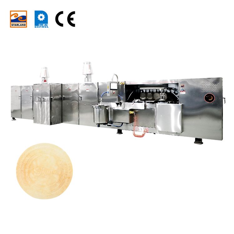 Advanced Obleas Biscuit Production Machine with CE Certification