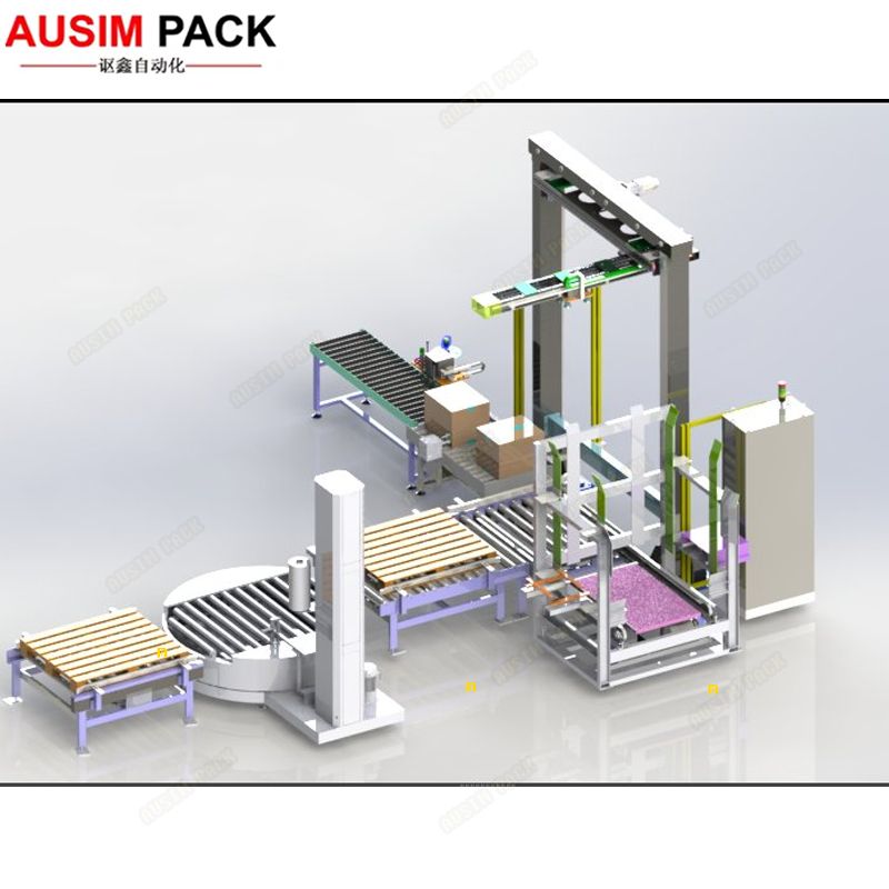 Automated Pallet Dispenser for Robotic Palletizing Systems