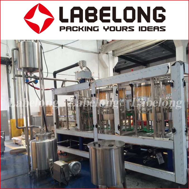 Automatic Fresh Juice Filling Lines for Bottles