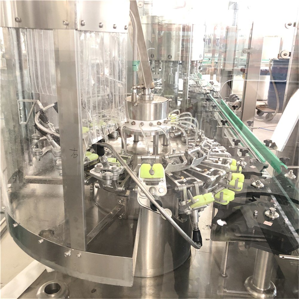 Automatic Industrial Plastic and Glass Bottle Washing Machine for Wine