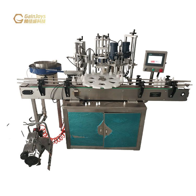 Automatic Monoblock Filling and Capping Machine for Small Bottles of Glass Juice