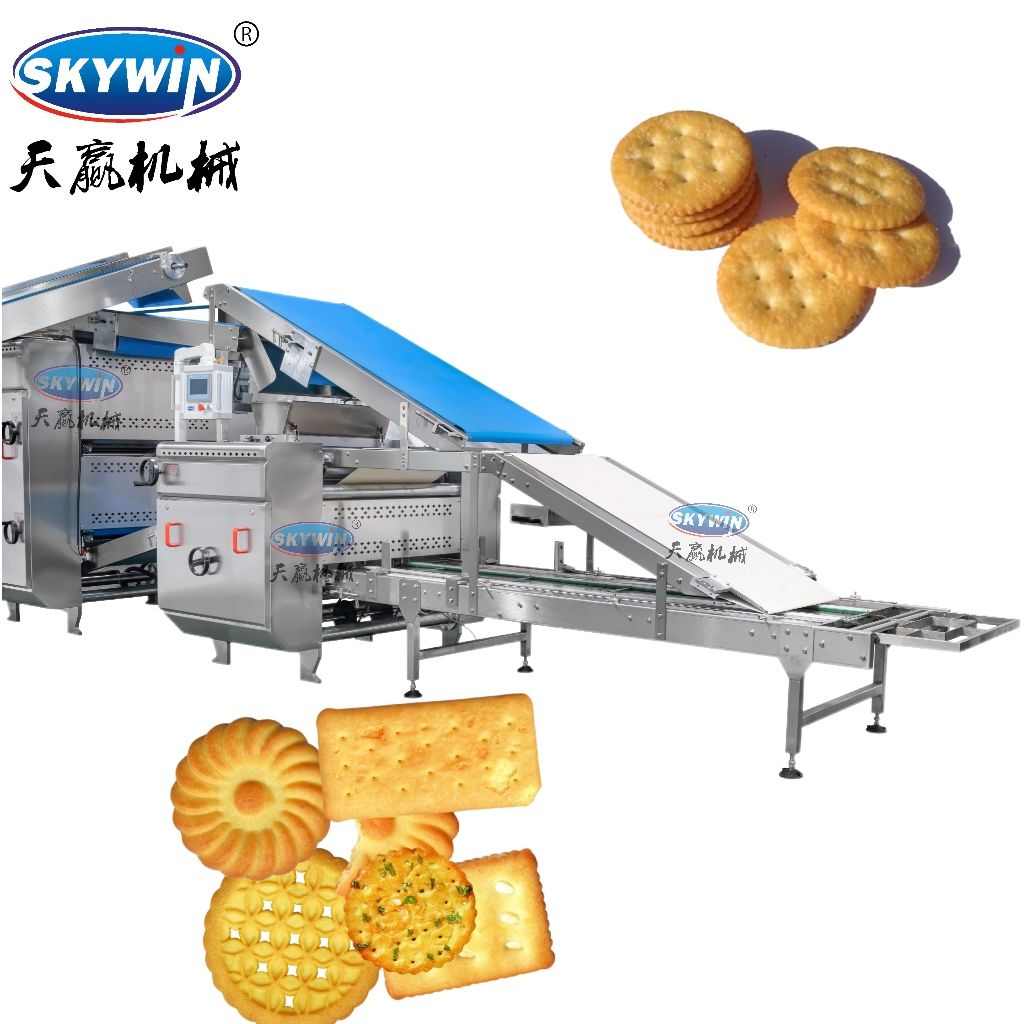 Compact Hard and Soft Biscuit Machine with Tray