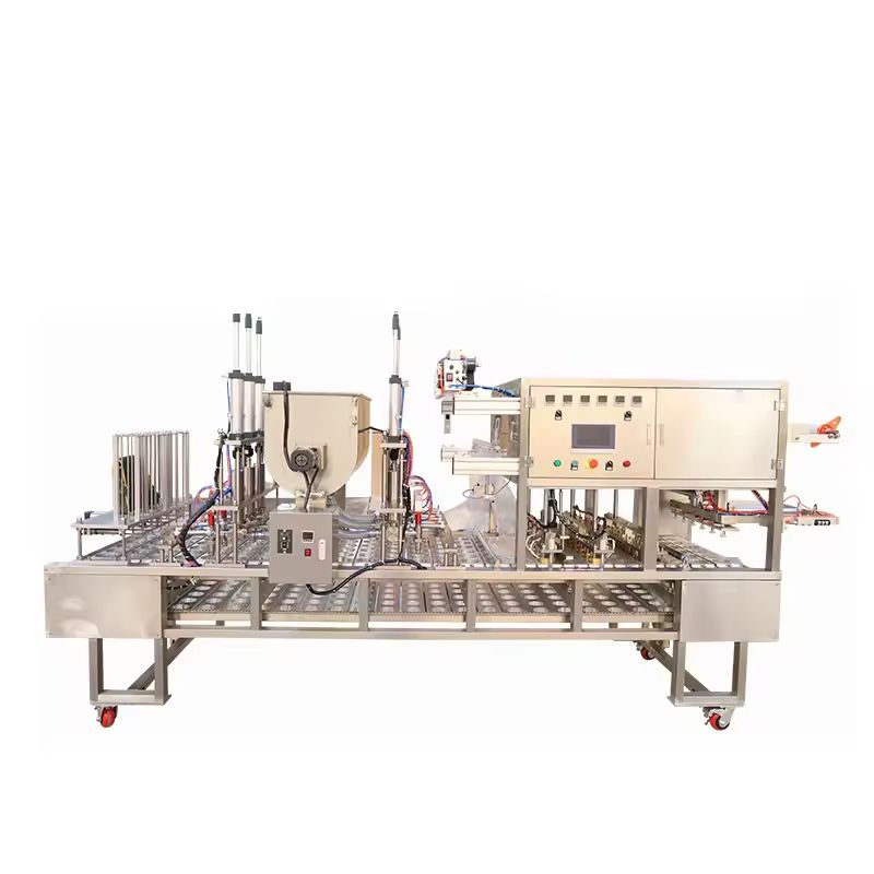 Custom Calippo Tube Tea Cup Sealing Machine for Small Business Packaging and Production Solutions