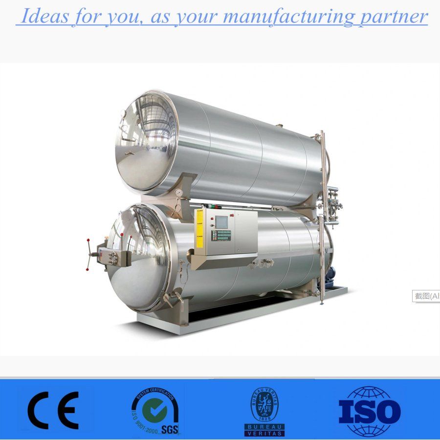 Food Processing Autoclave Sterilizer Equipment