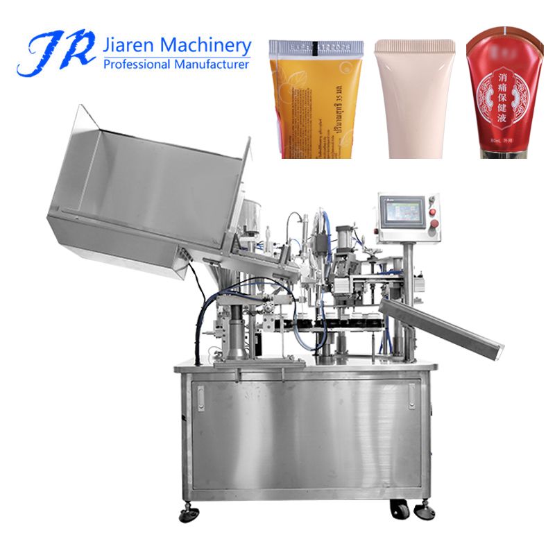 Fully Automated Servo Toothpaste Filling Machine Production Line