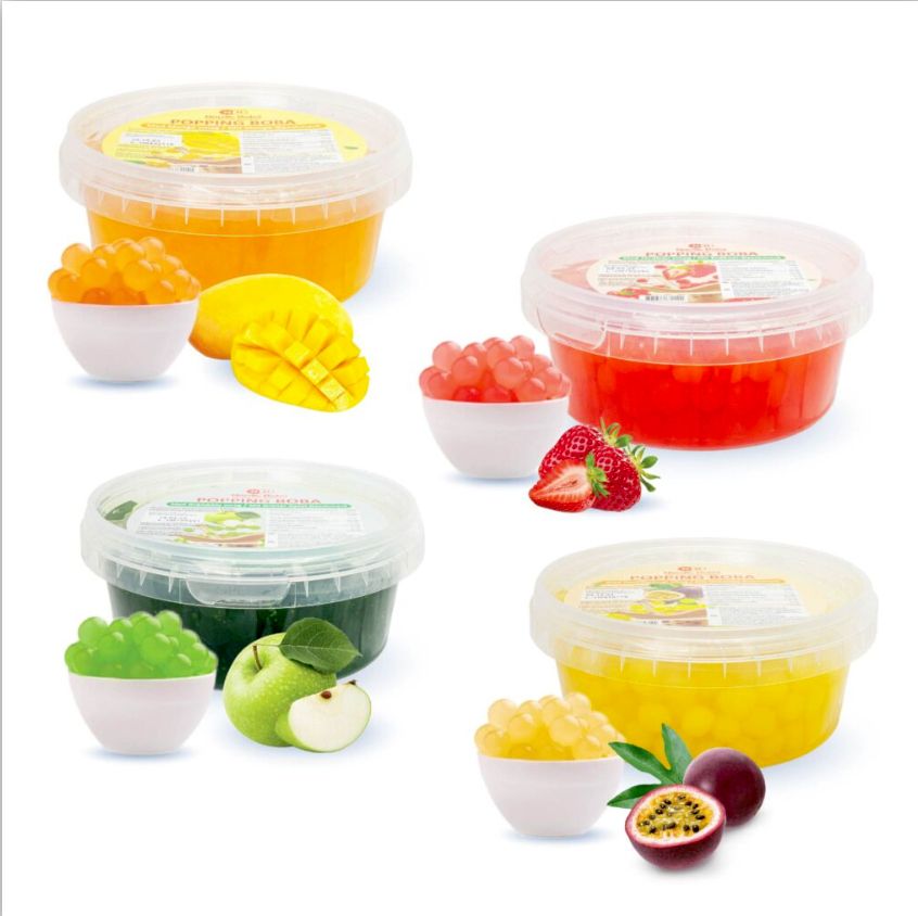 High-Efficiency 300kg/H Round Popping Boba Jelly Ball Manufacturing Equipment