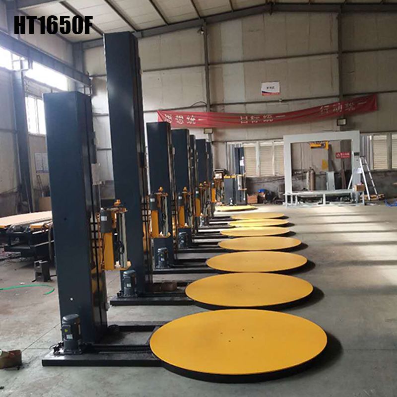 Pallet Stretch Wrapper with Mobile Turntable / Shrink Wrap Machine