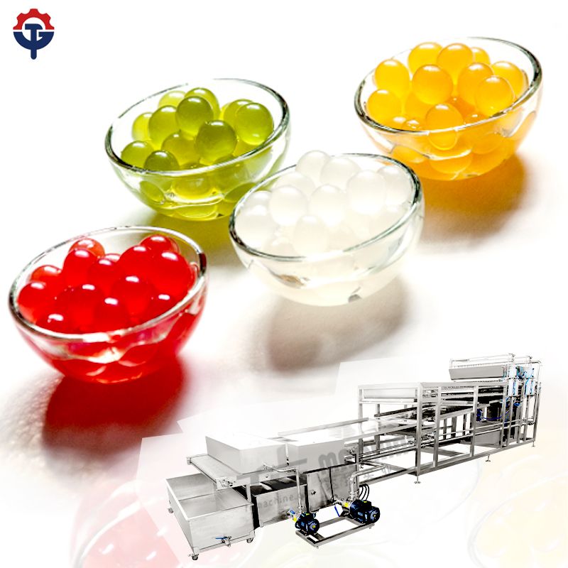 Semi-Automatic High Precision Bubble Ball Production Line for Popping Boba