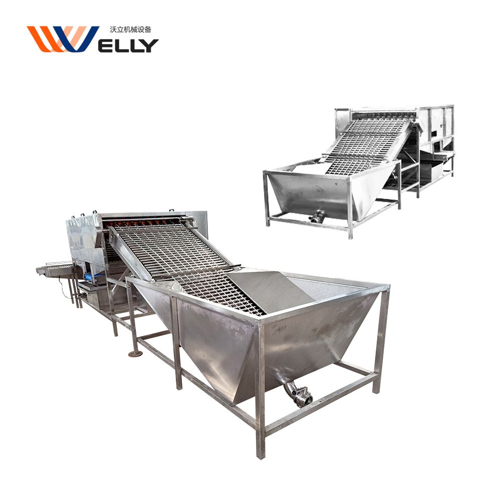 304 Stainless Steel Egg Peeling Machine for Boiled Chicken Eggs
