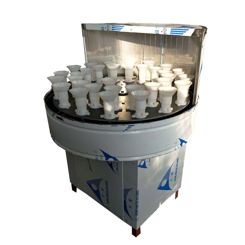 32-Head Automatic Rotary Glass Wine Bottle Washing Machine