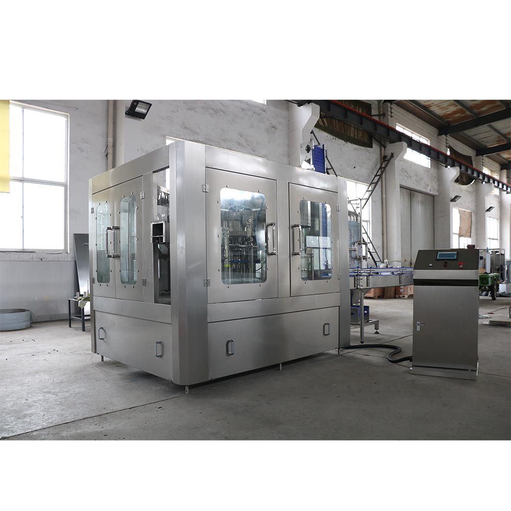 Automatic Carbonated Beverage Bottle Filling Machine