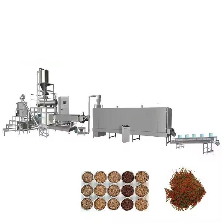 Automatic Floating Fish Feed Pellet Machine/Extruder - Hot Sale in China